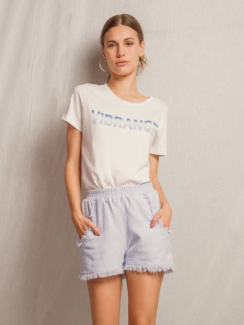 Short Tweed - Lavanda