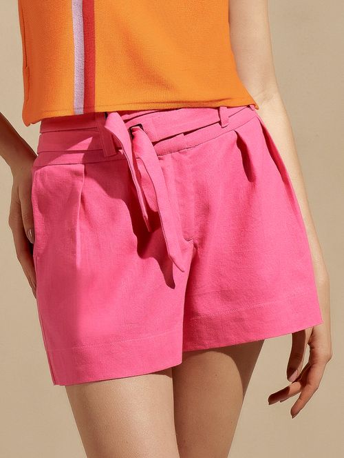 Short Pregas Desejo - Rosa