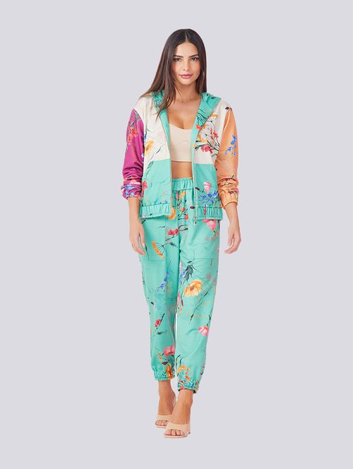Calça Print Garden Colors - Verde