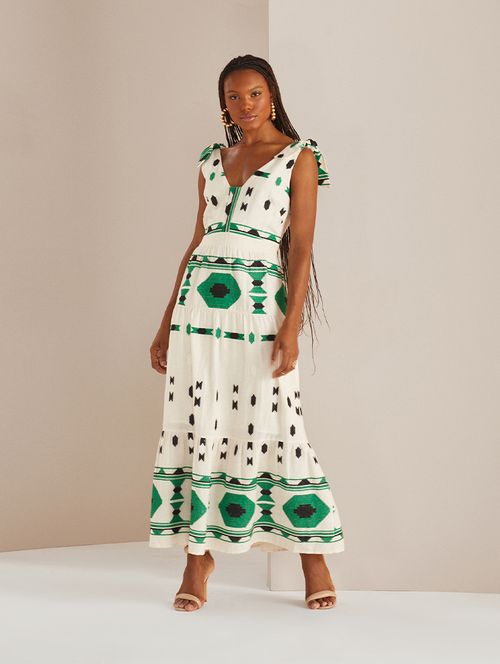 Vestido Bordado Summer Exclusivo