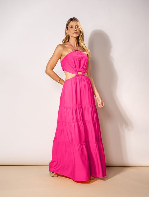 Vestido Longo Summer - Pink