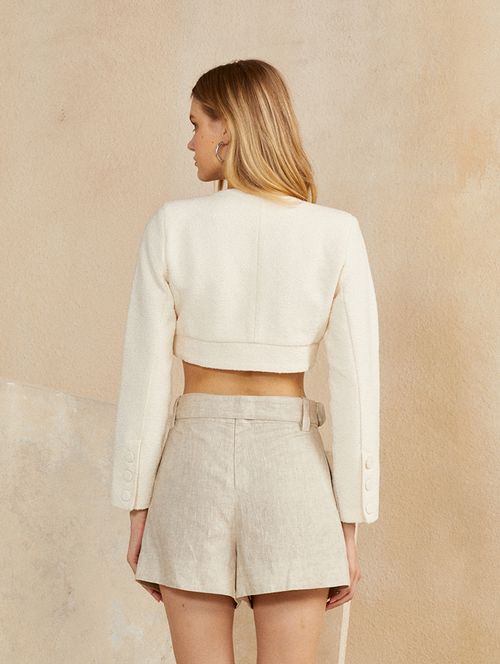 Casaqueto Luxo - Off-White