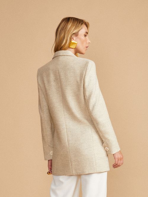 Trench Coat Lã Luxo