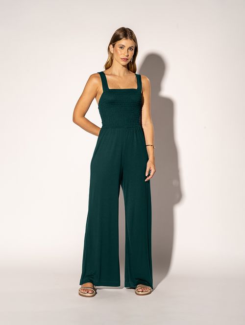Macacão Basic Urban - Verde Musgo