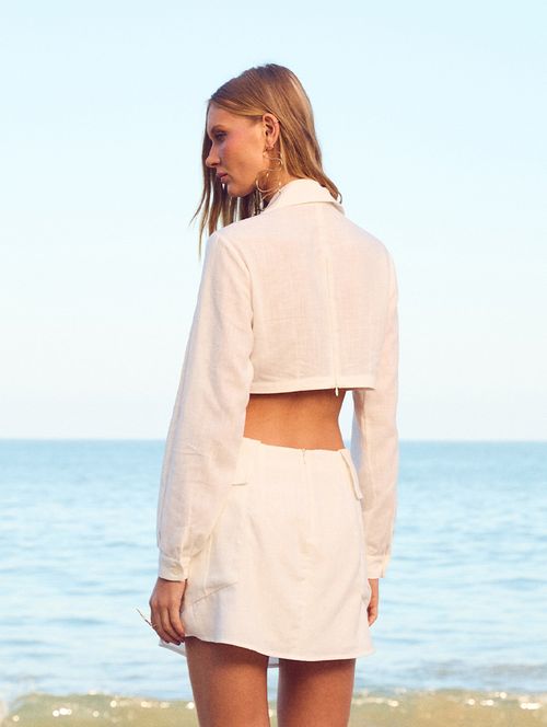 Vestido Liocel Bolsos - Off-White