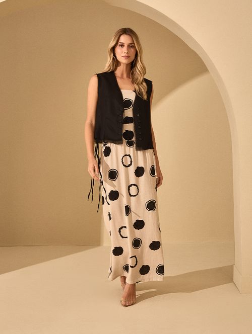 Colete New Chic - Preto