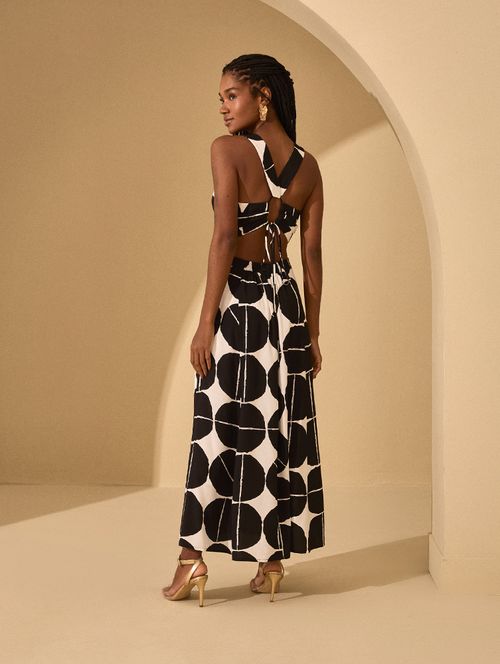 Vestido Graphic Poa
