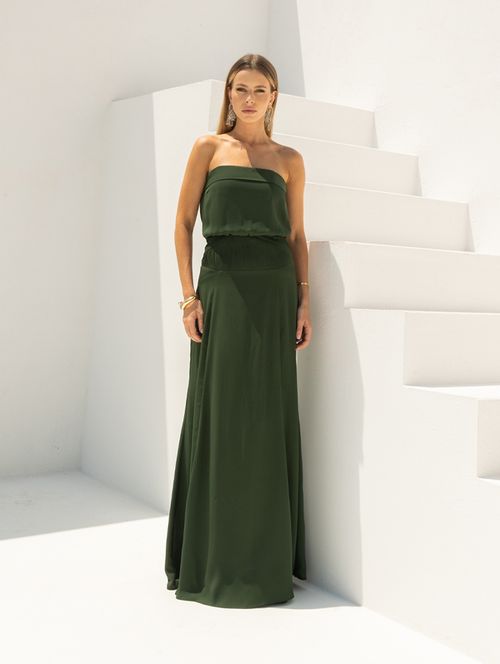 Vestido Longo Summer - Verde
