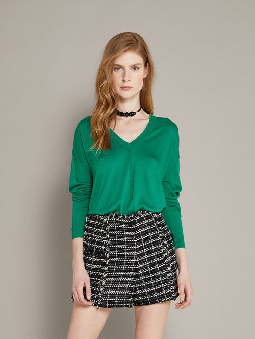 Blusa Tricot Basic - Green