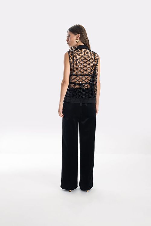 Calça Alfaiataria Versátil - Preto