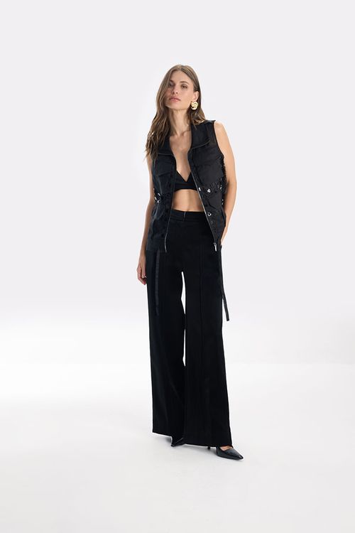 Calça Alfaiataria Versátil - Preto