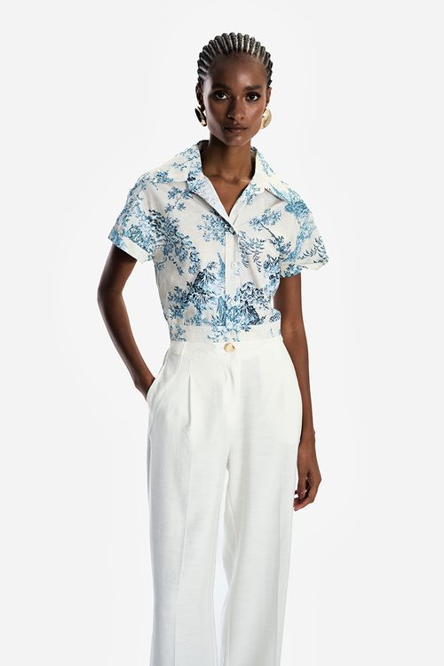 Blusa Print Garden