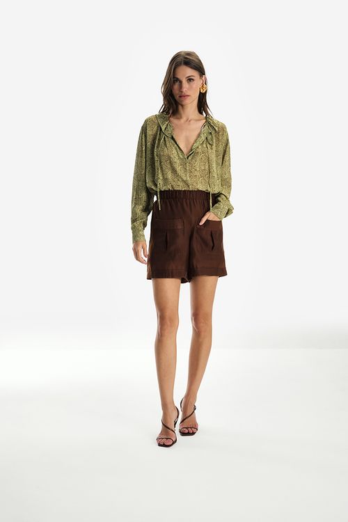 Blusa Animal Green
