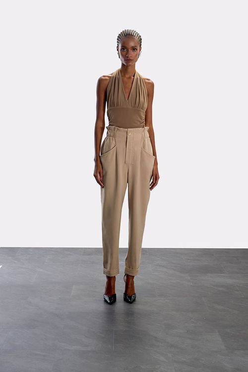 Calça Modern Basic - Bege