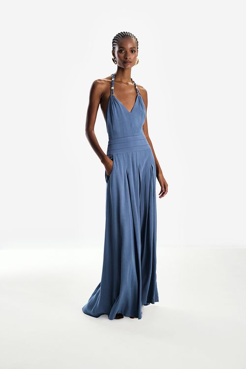 Vestido Alça Chic - Indigo