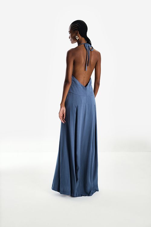 Vestido Alça Chic - Indigo
