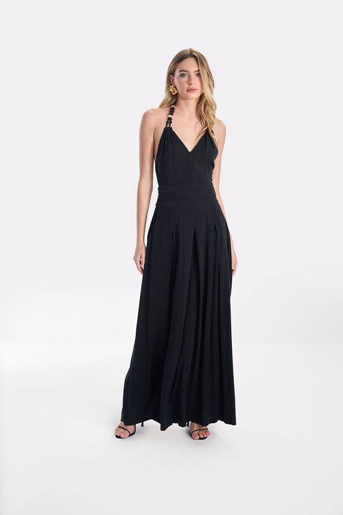 Vestido Alça Chic - Preto