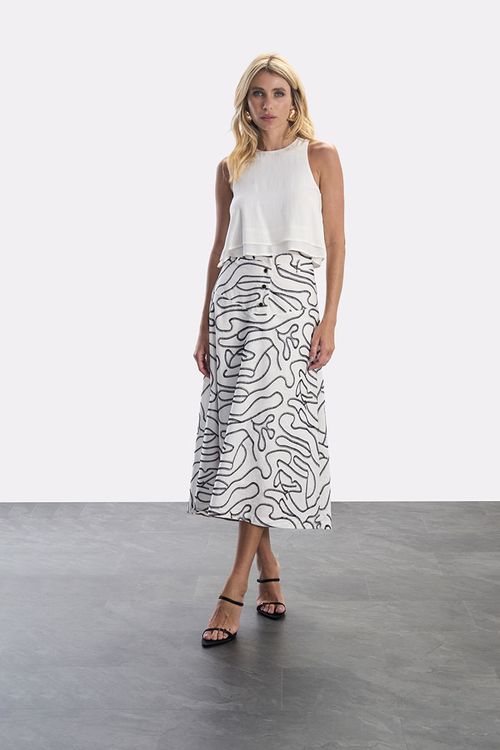 Blusa Double Basic - Off White