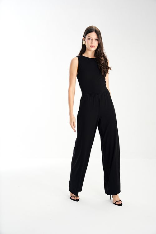 Macacão Textura - Preto