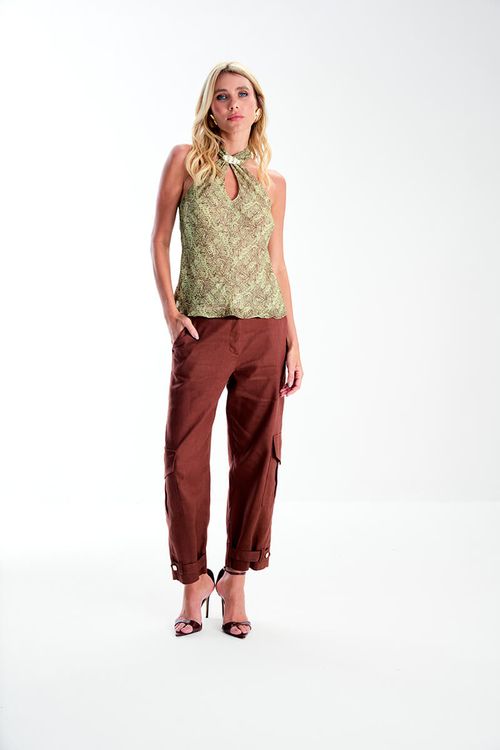Blusa Metal Animal Green