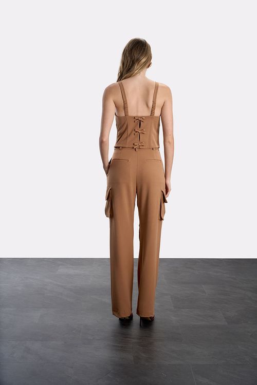 Conjunto Alfaiataria - Caqui