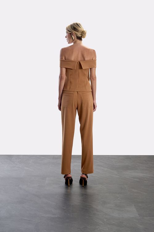 Conjunto Easy Chic - Caqui