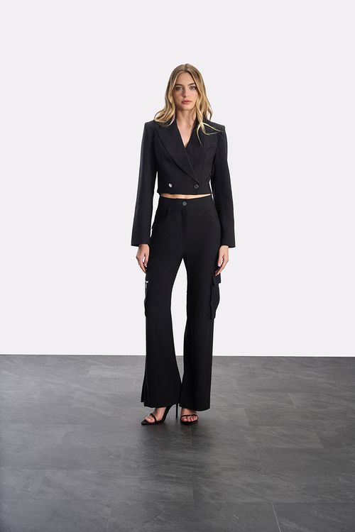 Conjunto Alfaiataria Style - Preto