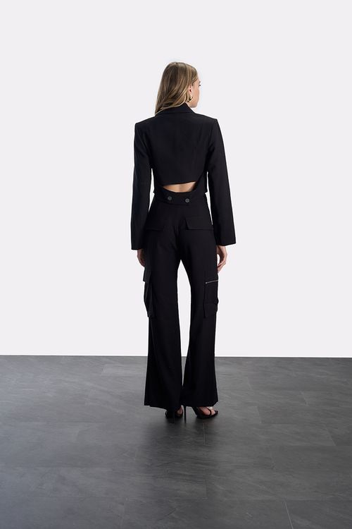 Conjunto Alfaiataria Style - Preto