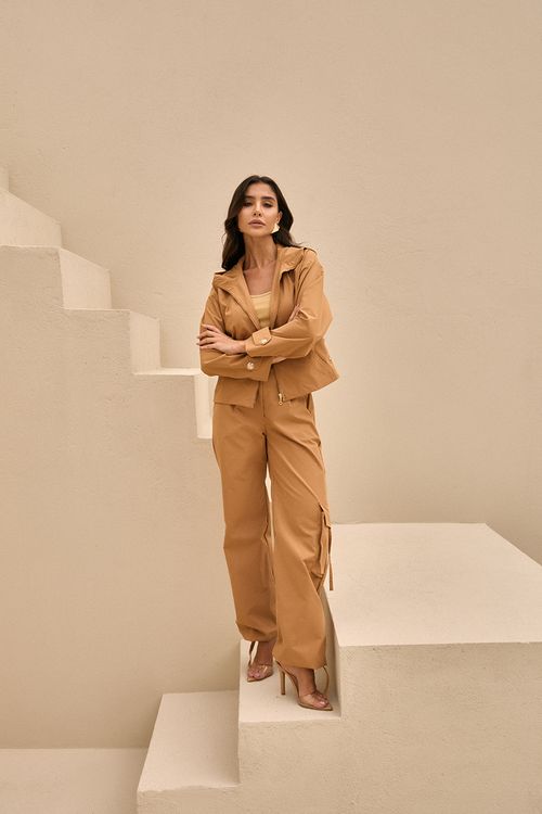 Conjunto Utilitário Chic - Caqui