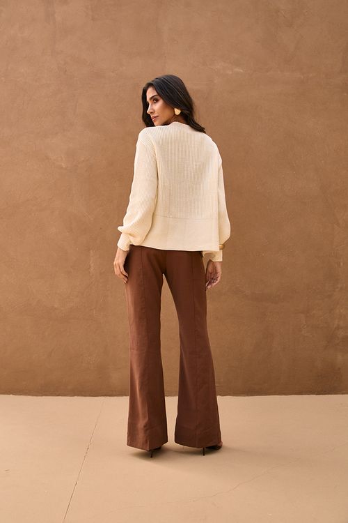 Cardigan Tricot Cool - Natural