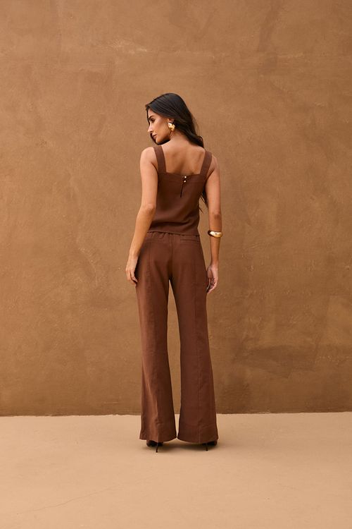 Conjunto Workwear - Marrom