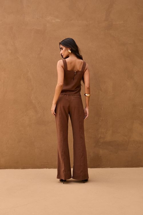 Conjunto Workwear - Marrom