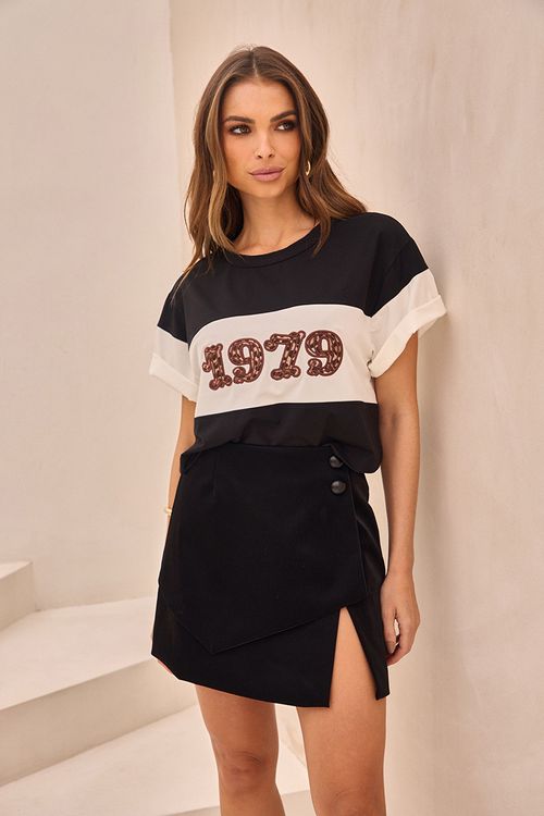 T-Shirt Date - Única