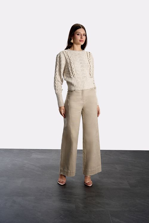 Sweater Tricot Tramas - Única