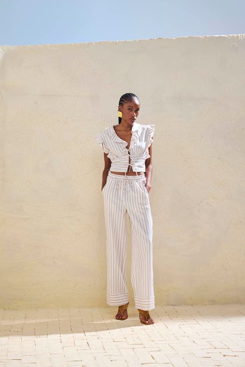 Blusa Stripe - Natural