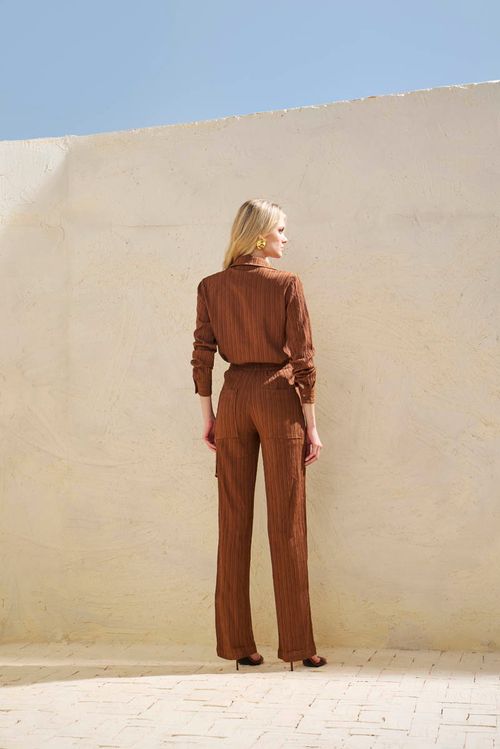 Conjunto Camisa Modern - Marrom