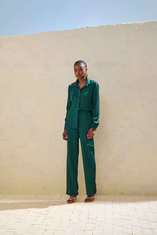 Conjunto Camisa Modern - Verde Floresta