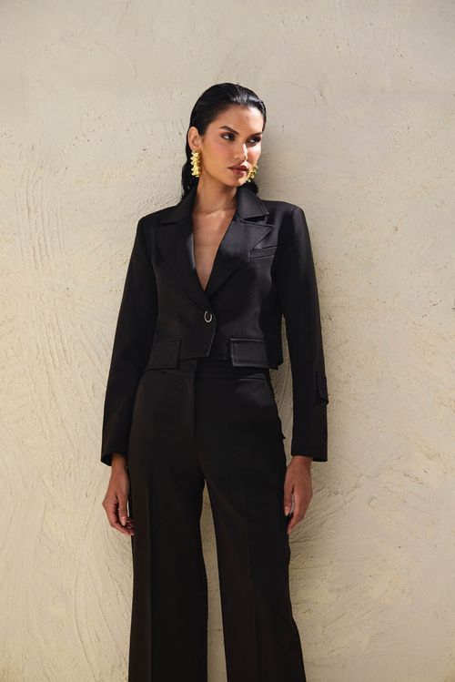 Conjunto Alfaiataria Urban Move - Preto