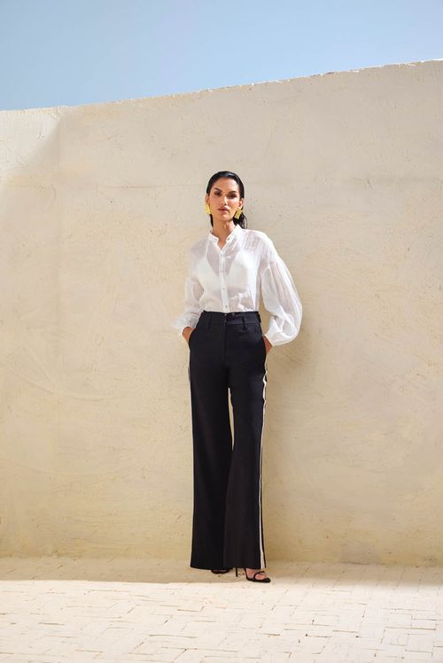 Camisa Natural Sofisticada - Off White