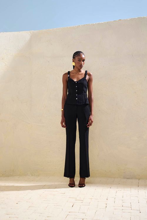 Conjunto Utilitário Alfaiataria - Preto