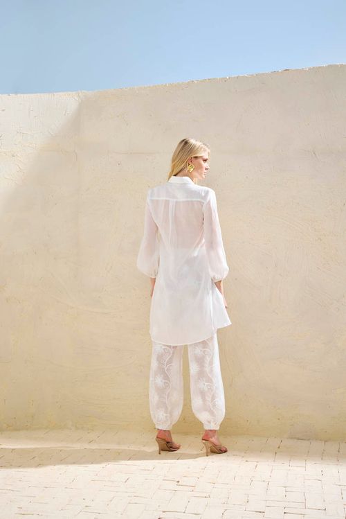 Maxi Camisa Natural - Off White