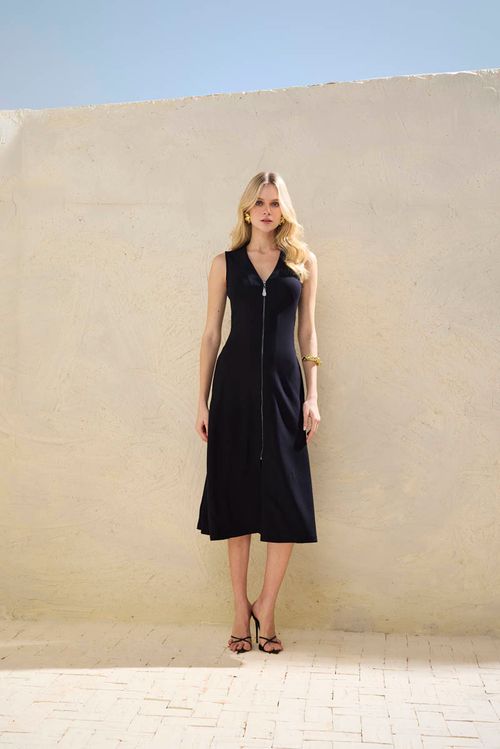 Vestido Confy Chic - Preto