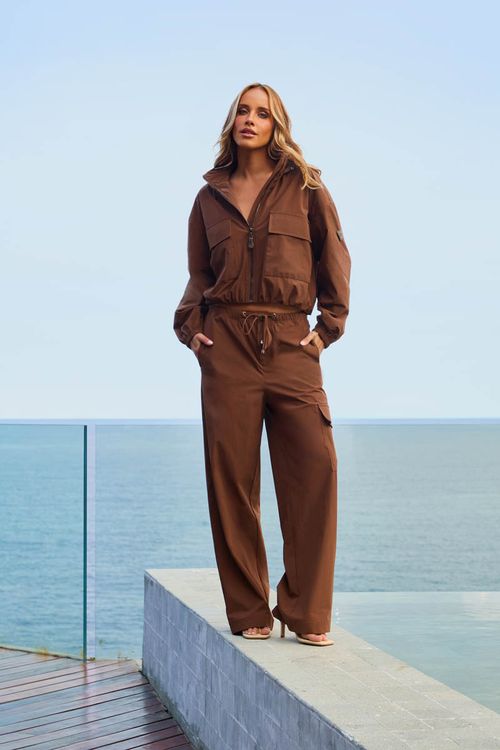 Conjunto SportWear - Marrom