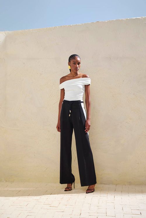 Calça Bicolor P/B - Única