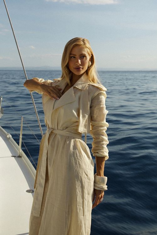 Trench Coat Verano - Gengibre