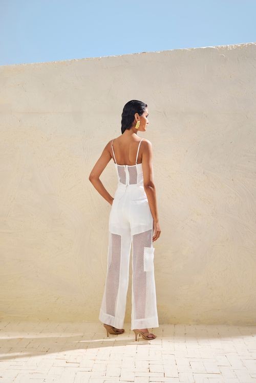 Conjunto Mix Textura - Off White