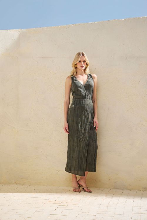 Vestido Vintage - Verde