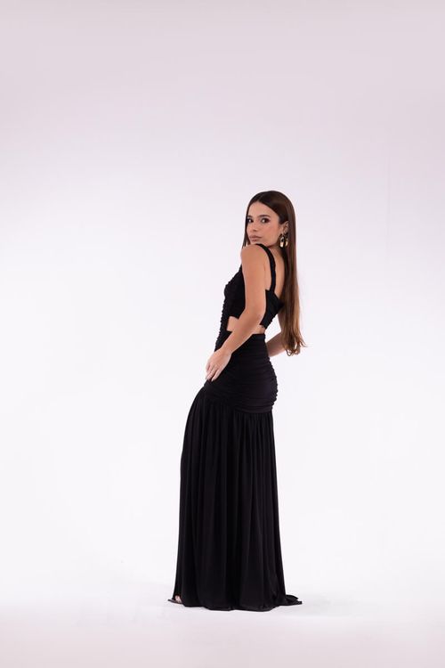 Vestido Glam Luiza - Preto