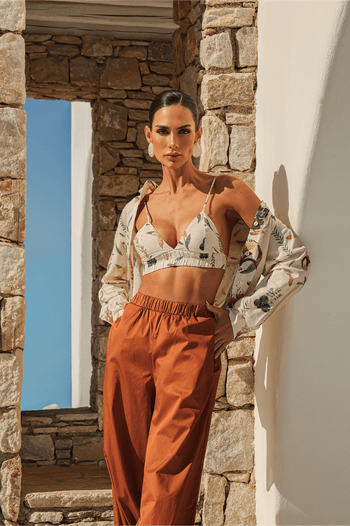 Camisa Floral Exclusivo - Única