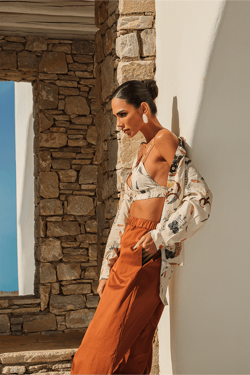 Camisa Floral Exclusivo - Única